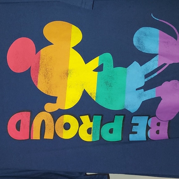 Disney mickey mouse pride proud t shirt - Picture 2 of 5